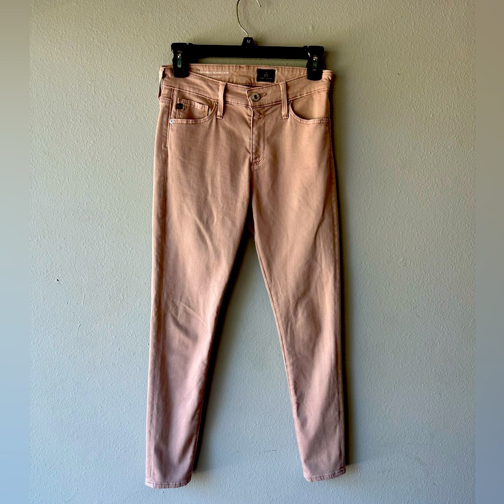 Ag Adriano Goldschmied Mauve Skinny Jeans